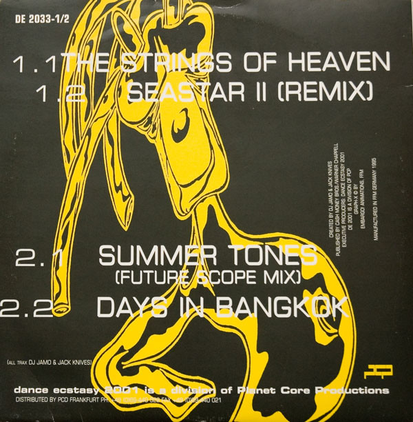 DJ Jamo & Jack Knives - The Strings Of Heaven EP | Dance Ecstasy 2001 (DE 2033-1/-2) - 2 DJ Jamo & Jack Knives - The Strings Of Heaven EP | Dance Ecstasy 2001 (DE 2033-1/-2) - 2