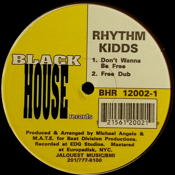 Rhythm Kidds - Baby Baby | Black House Records (BHR 12002-1) - 2