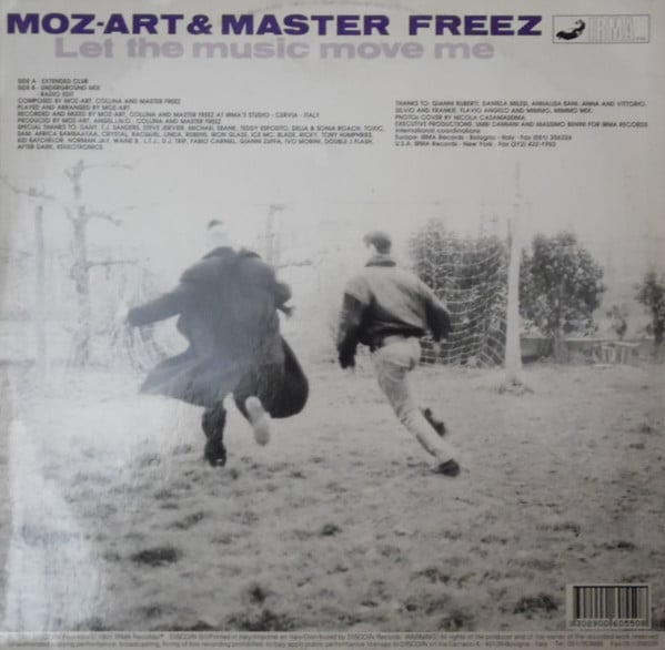 Moz-Art & Master Freez - Let The Music Move Me | Onizom Music (OZ 006) - 2