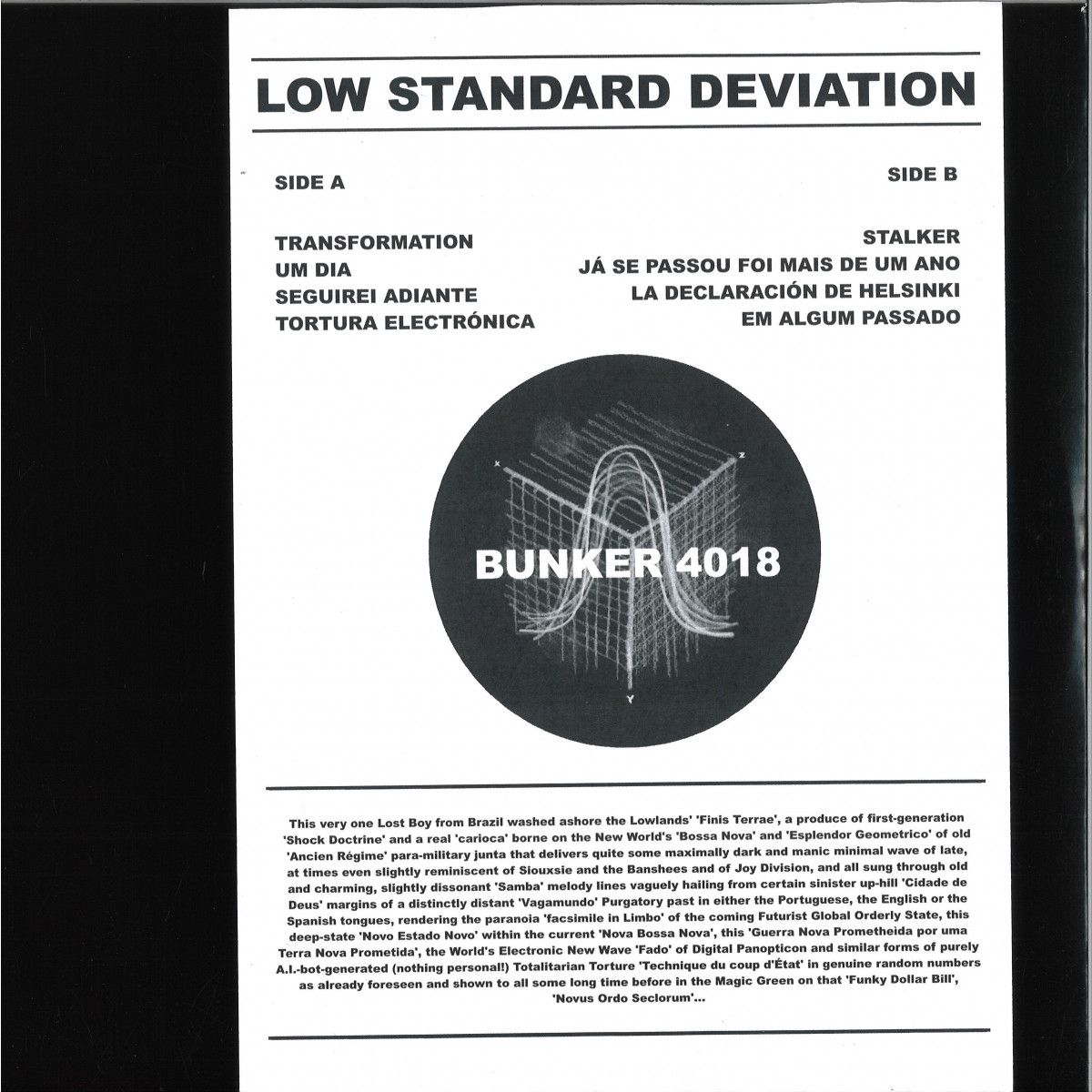 Low Standard Deviation - Bunker 4018 | Bunker Records (BUNKER 4018)
