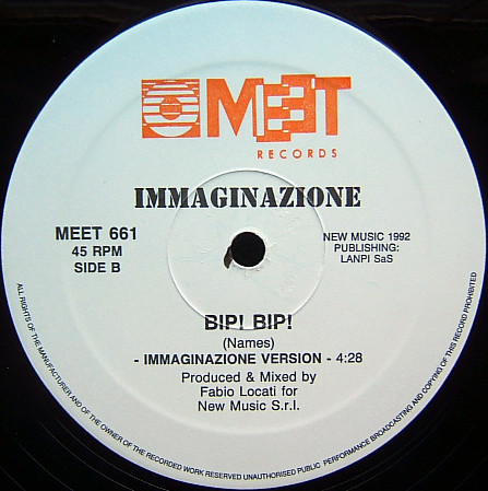 Immaginazione - Bip! Bip! | Meet Records (MEET 661) - 4