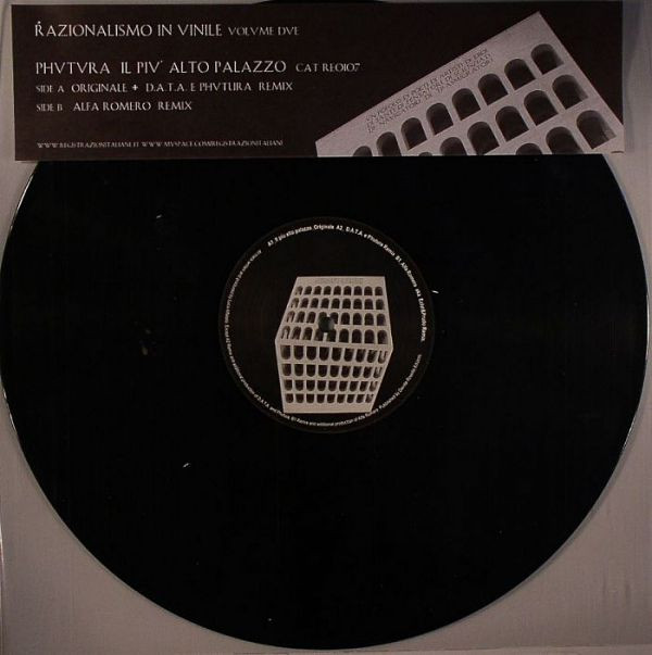 Phutura - Razionalismo In Vinile (Volume Due) | Registrazioni Italiane (RE0107)