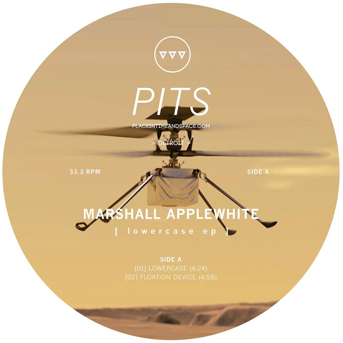 Marshall Applewhite - Lowercase EP | PITS (MXR002)