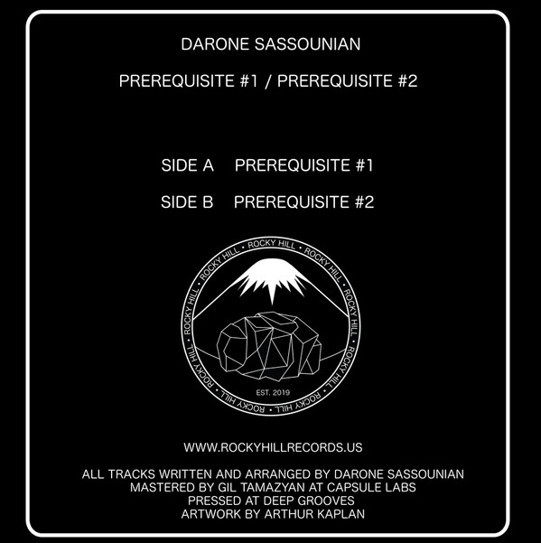 Darone Sassounian - Prerequisite #1 / Prerequisite #2 | Rocky Hill (RHR001) - 2