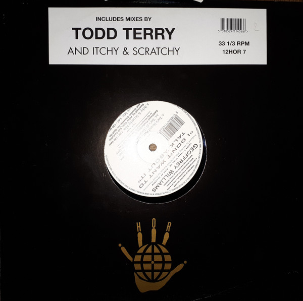 Geoffrey Williams - I Don't Want To Talk About It | Hands On Records (12 HOR 7)