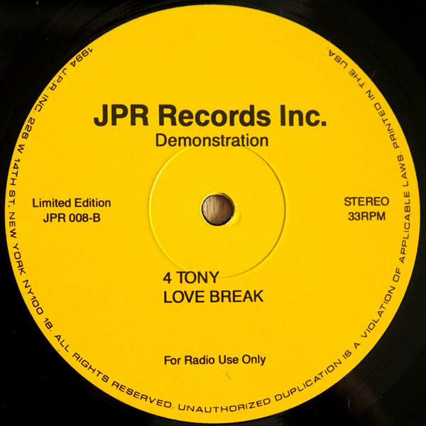 Demonstration - Prayer Over Pressure | JPR Records Inc. (JPR 008)