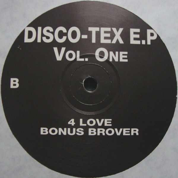 Disco-Tex - Vol. One | Disco-Tex Records (DT 001) - 3