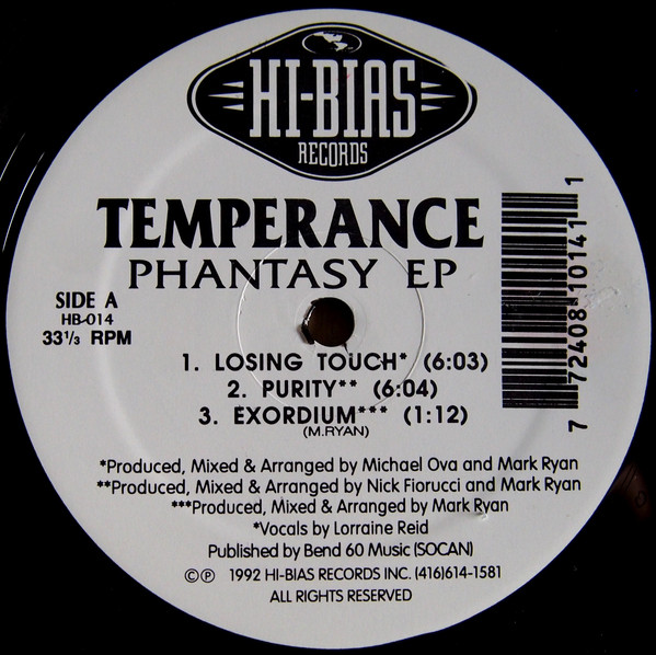 Temperance - Phantasy EP | Hi-Bias Records (HB-014) - 2