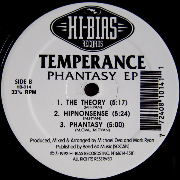 Temperance - Phantasy EP | Hi-Bias Records (HB-014) - 3