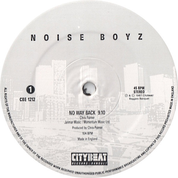 Noise Boyz - No Way Back | City Beat (CBE 1212)