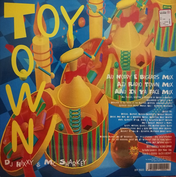 DJ Hixxy & MC Sharkey - Toy Town | Do It Yourself Entertainment (DIY 9603) - 2