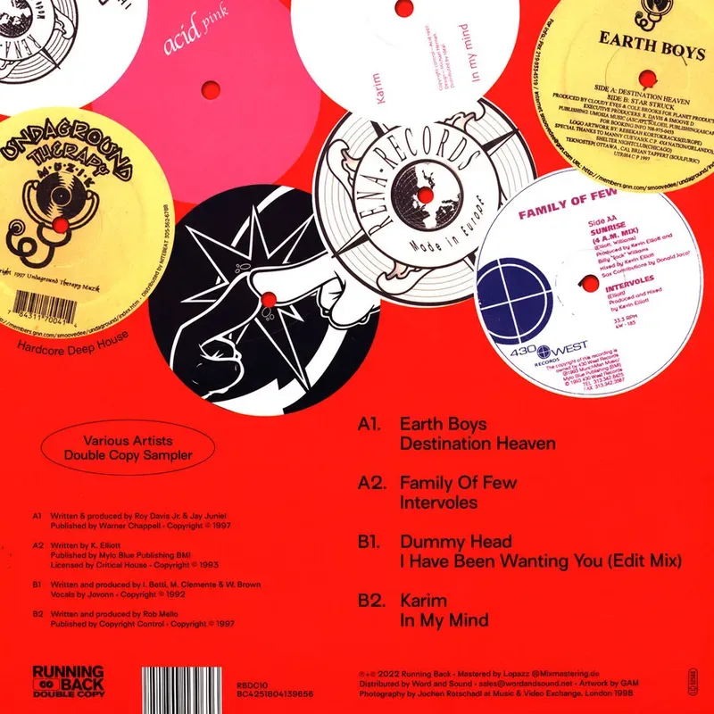Various - Double Copy Sampler | Running Back Double Copy (RBDC10) - 2