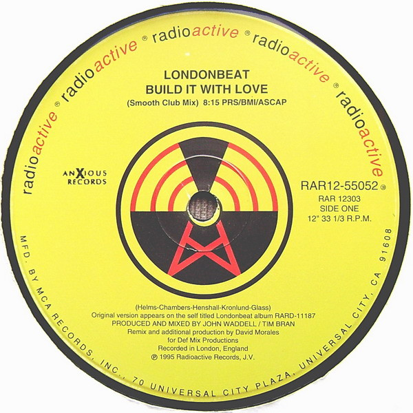 Londonbeat - Build It With Love | Radioactive (RAR12-55052) - 3