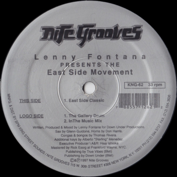 Lenny Fontana Presents The East Side Movement - Inner City | Nite Grooves (KNG-62) - 4