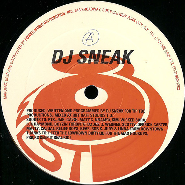 DJ Sneak - Platform E.P. Vol 2 | 83 West Records (ET-006) - 2