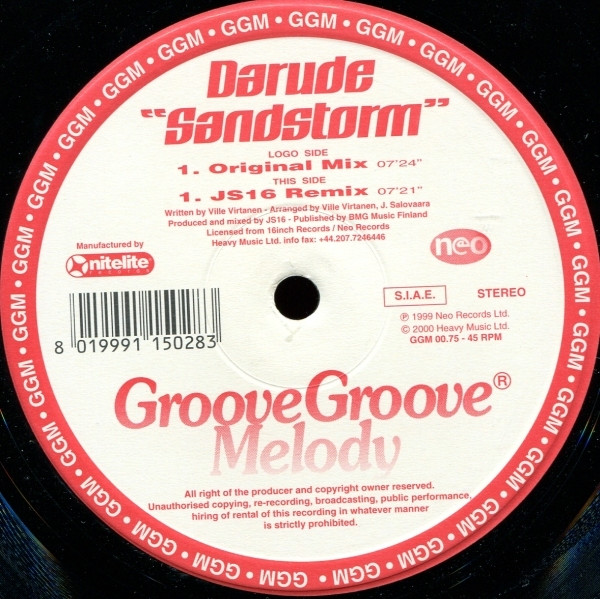 Darude - Sandstorm | Groove Groove Melody (GGM 00.75) - main