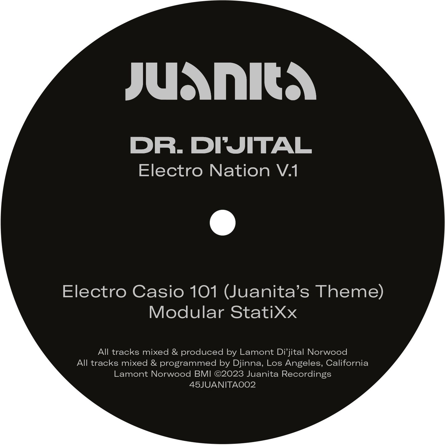 DJ Di'jital - Electro Nation V.1 | Juanita Recordings (45JUANITA002) - main DJ Di'jital - Electro Nation V.1 | Juanita Recordings (45JUANITA002) - main