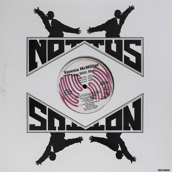 Vanessa McMillian - Stay With Me | Nott-Us Records (NU 0009) - 3