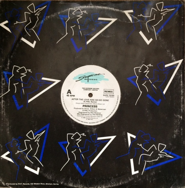 Princess - After The Love Has Go-Go Gone | Supreme Records (SUPE TG103) - 3 Princess - After The Love Has Go-Go Gone | Supreme Records (SUPE TG103) - 3