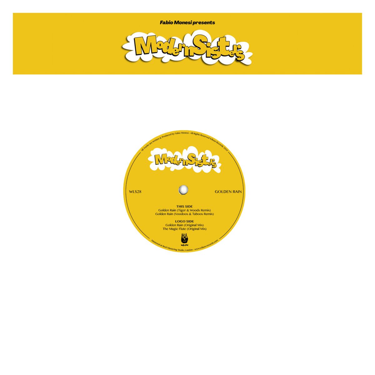 Fabio Monesi Presents Modern Sisters - Golden Rain | Wilson Records (WLS28) - 2