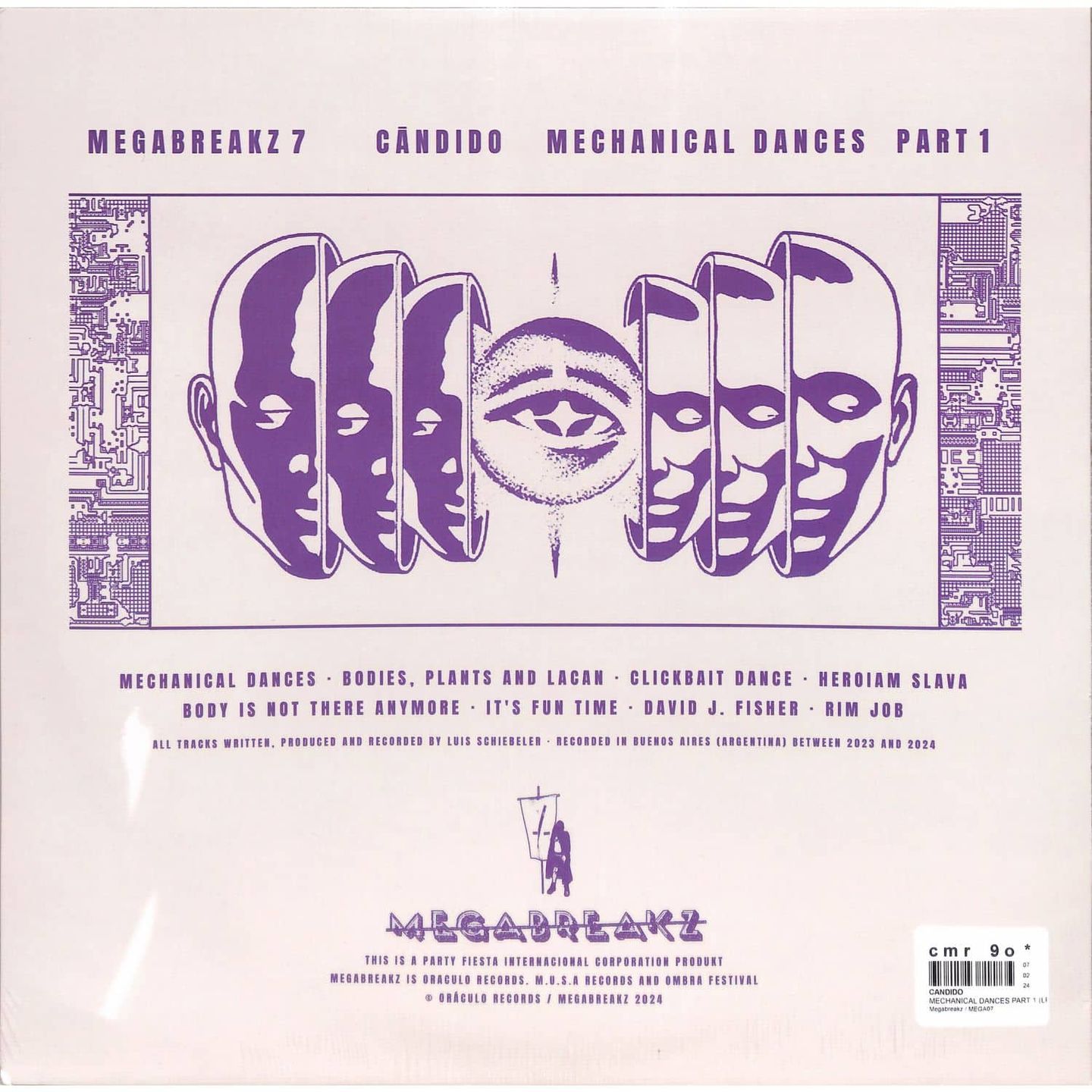 Cándido - Mechanical Dances Part 1 | Oráculo Records (MEGA-07) - 2 Cándido - Mechanical Dances Part 1 | Oráculo Records (MEGA-07) - 2