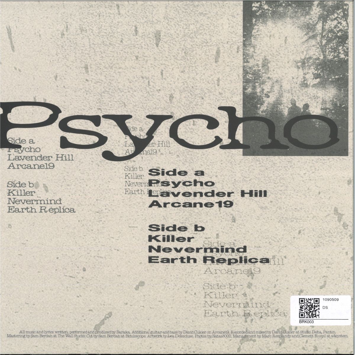 Baraka - Psycho | Baraka (BRK003) - 2 Baraka - Psycho | Baraka (BRK003) - 2