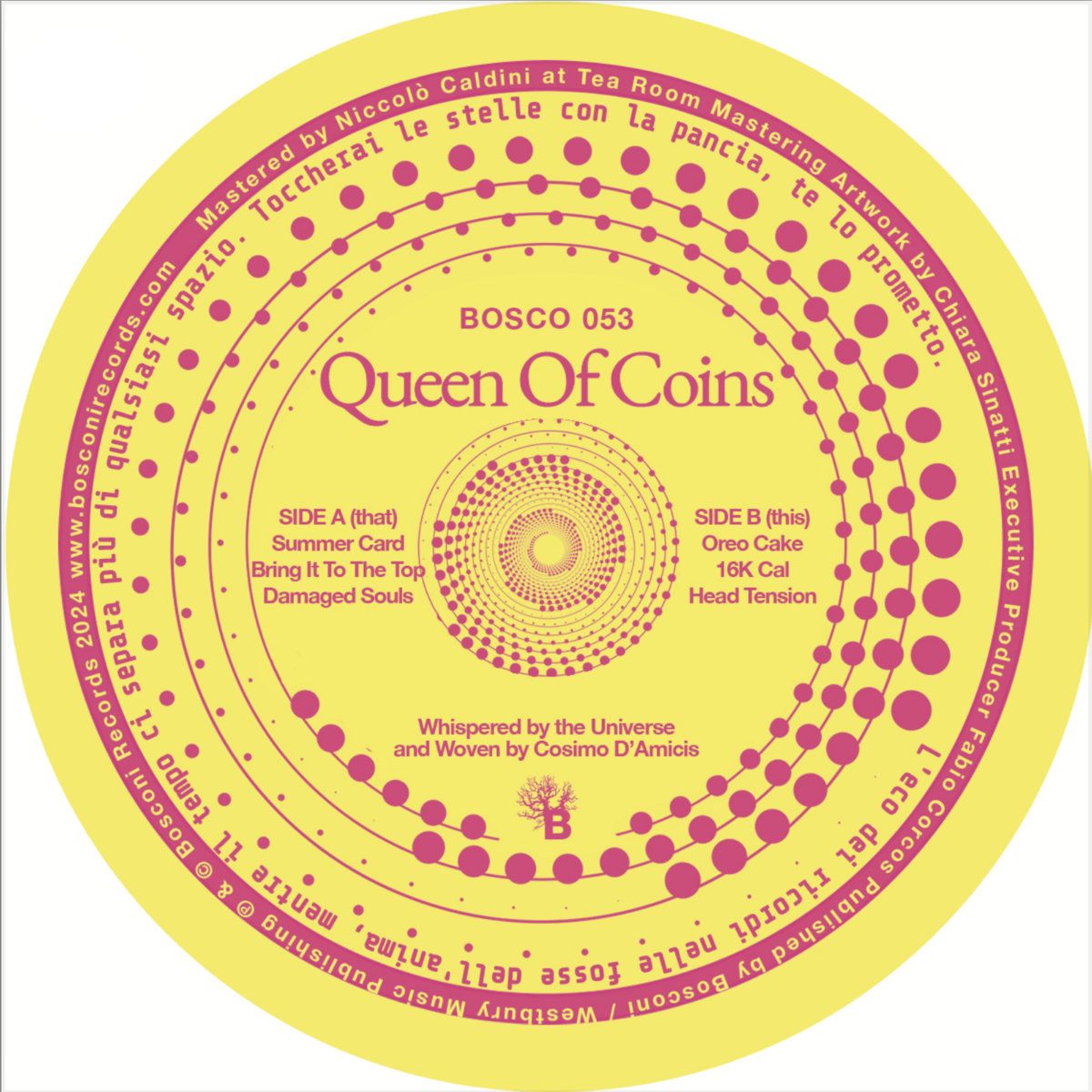 Cixxx J - Queen Of Coins | Bosconi Records (Bosco053) - 2 Cixxx J - Queen Of Coins | Bosconi Records (Bosco053) - 2