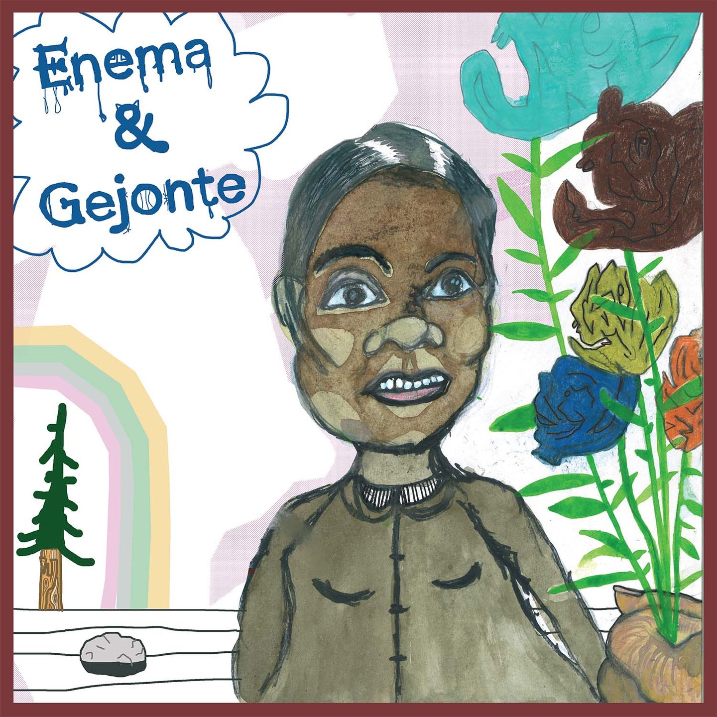 Enema & Gejonte - Berömd Electronic | Djuring Phonogram (DP25) - main