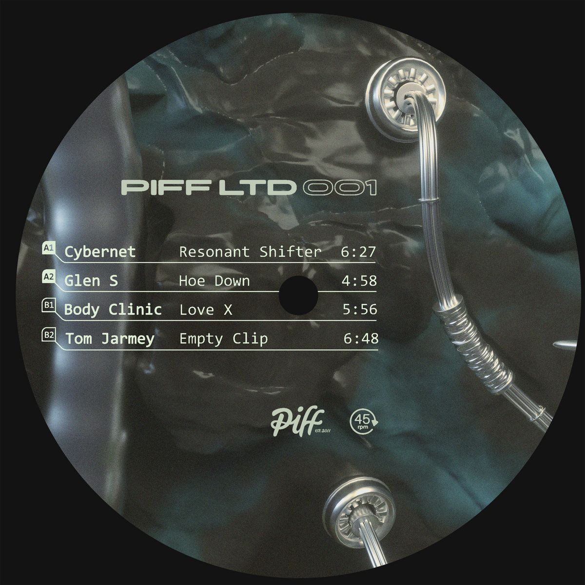 Cybernet , Glen S , Body Clinic , Tom Jarmey - Piff LTD 001 | Piff Records (PIFFLTD001) - 3