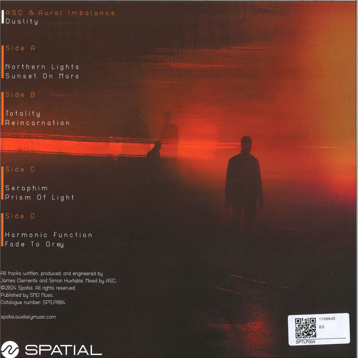 ASC & Aural Imbalance - Duality | Spatial (SPTLP004) - 2 ASC & Aural Imbalance - Duality | Spatial (SPTLP004) - 2