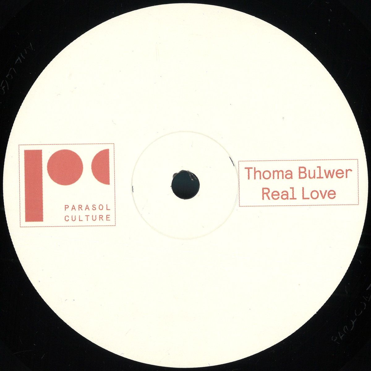 Thoma Bulwer - Real Love EP | Parasol Culture (PARACULT017) - 2 Thoma Bulwer - Real Love EP | Parasol Culture (PARACULT017) - 2