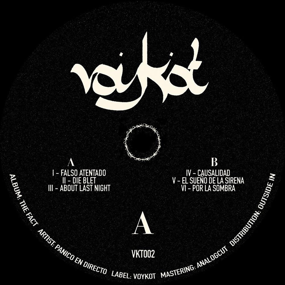 Panico En Directo - The Fact | Voykot (VKT002)