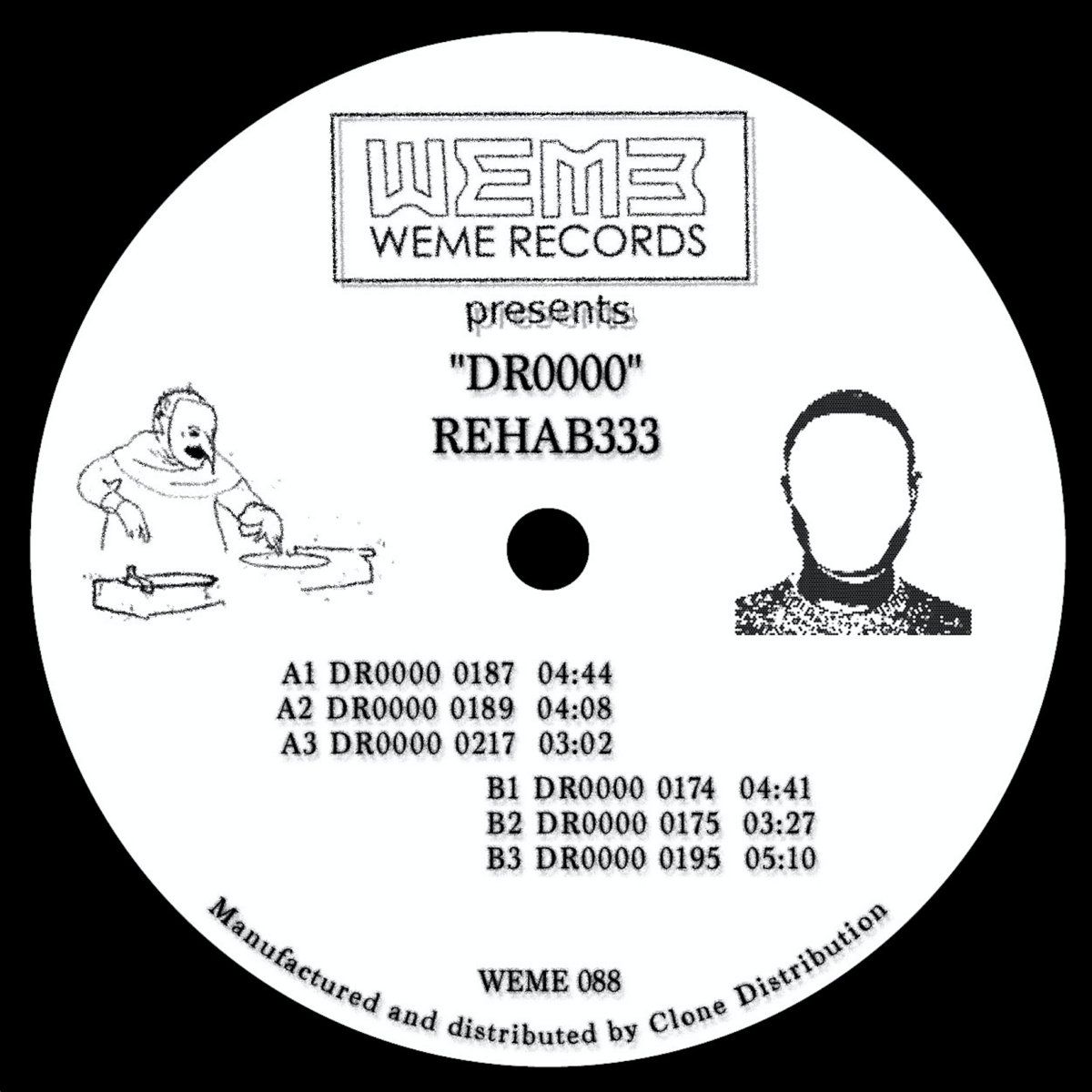 Rehab333 - DR0000 | WéMè Records (WEME 088)