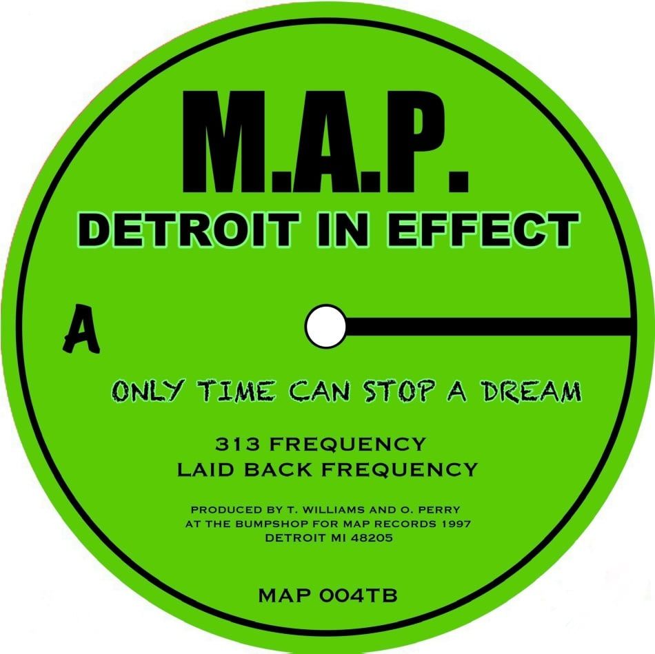 D.I.E. - Only Time Can Stop A Dream | M.A.P. Records (MAP004TB) - main