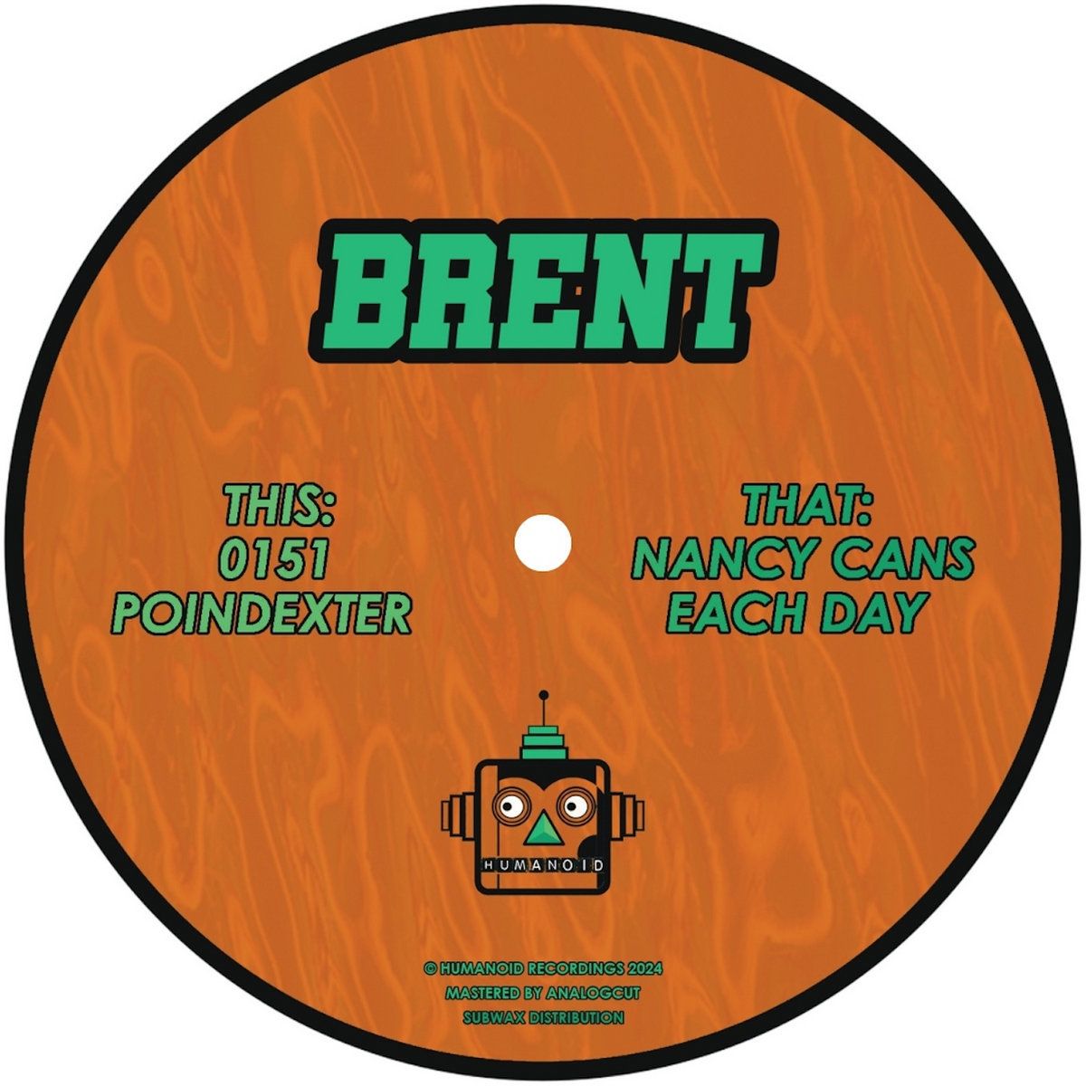 Brent - HMND005 | Humanoid Recordings (HMND005)