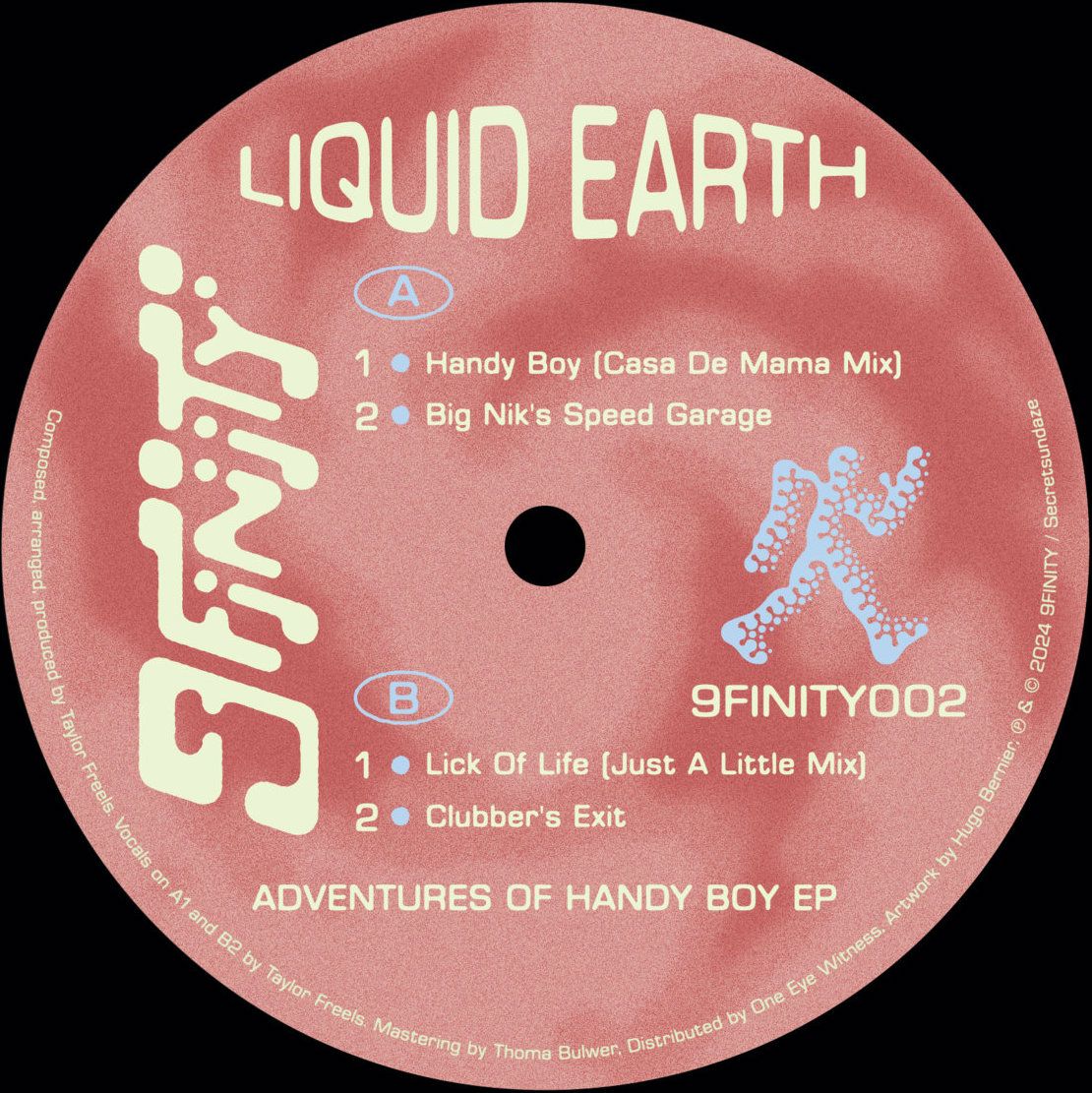 Liquid Earth - Adventures Of Handy Boy | 9FINITY (9FINITY002) - main Liquid Earth - Adventures Of Handy Boy | 9FINITY (9FINITY002) - main