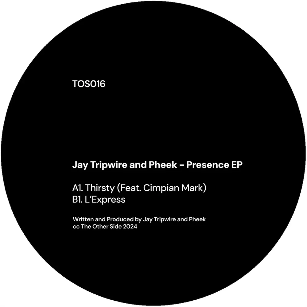Jay Tripwire , Pheek - The Presence Ep | The Other Side (TOS016) - main