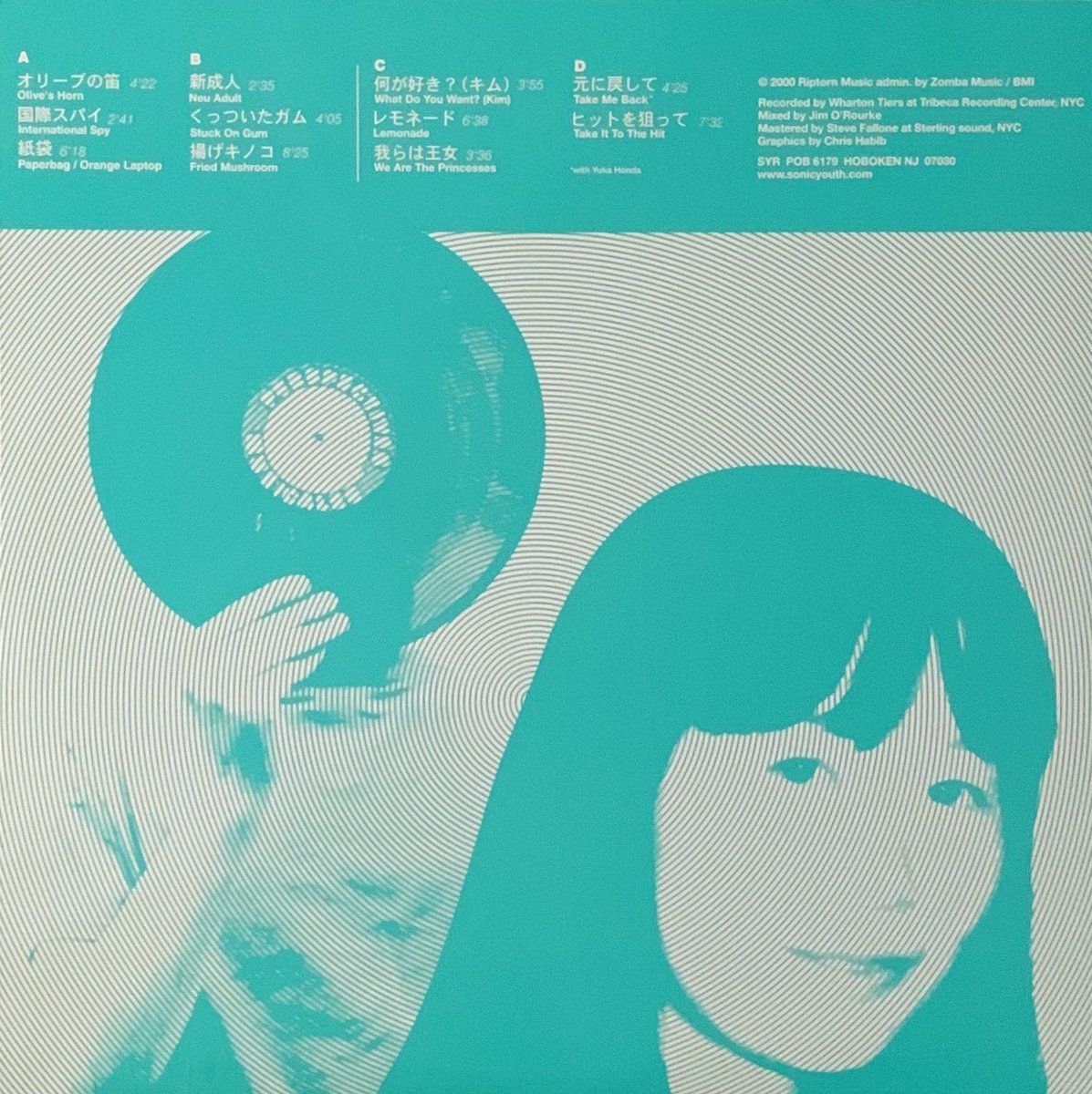 Kim Gordon / DJ Olive / Ikue Mori - ミュージカル パースペクティブ | Sonic Youth Records (SYR 5) - 2