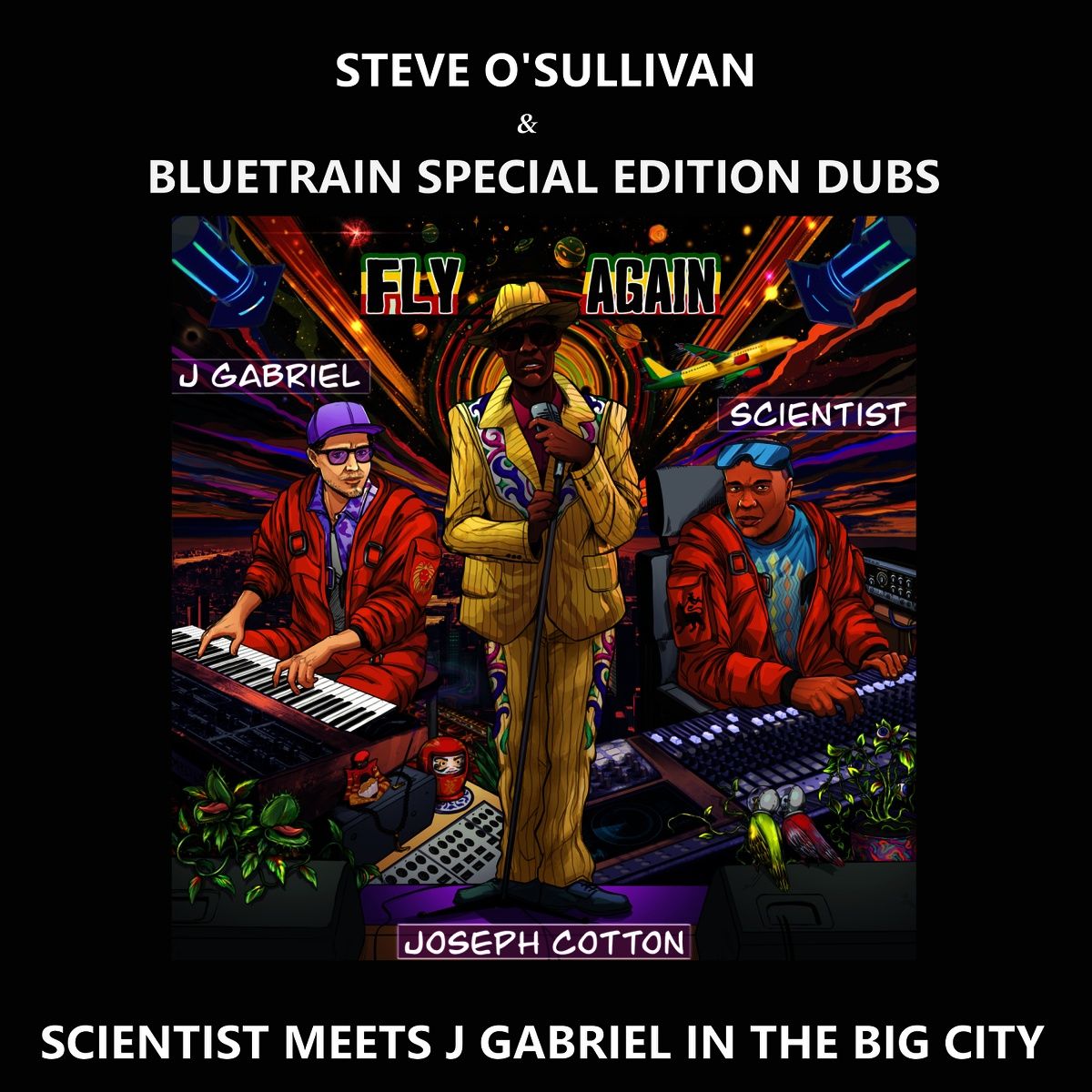 Scientist Meets J Gabriel - Fly Again Dub Remixes | Convent (CONVENT007) - main