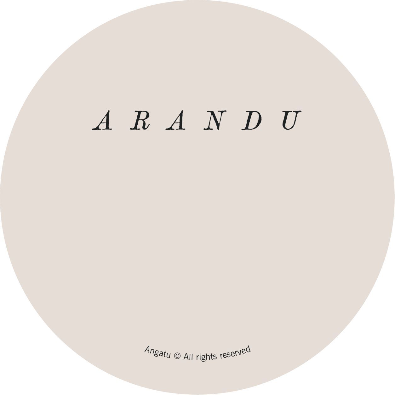 Stckman , T.C.M - Arandu | Angatu (AGANTU002) - main