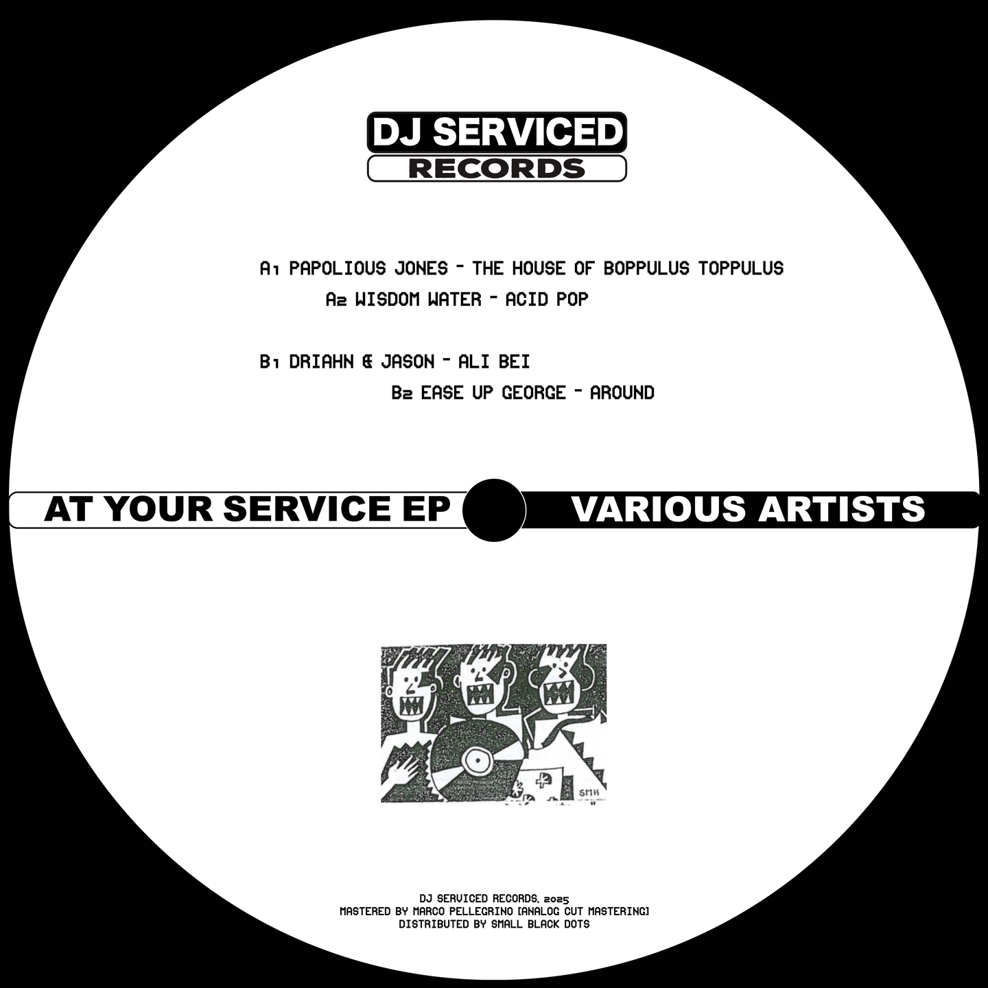 Various - At Your Service EP | Dj Serviced Records (DJS001) - main