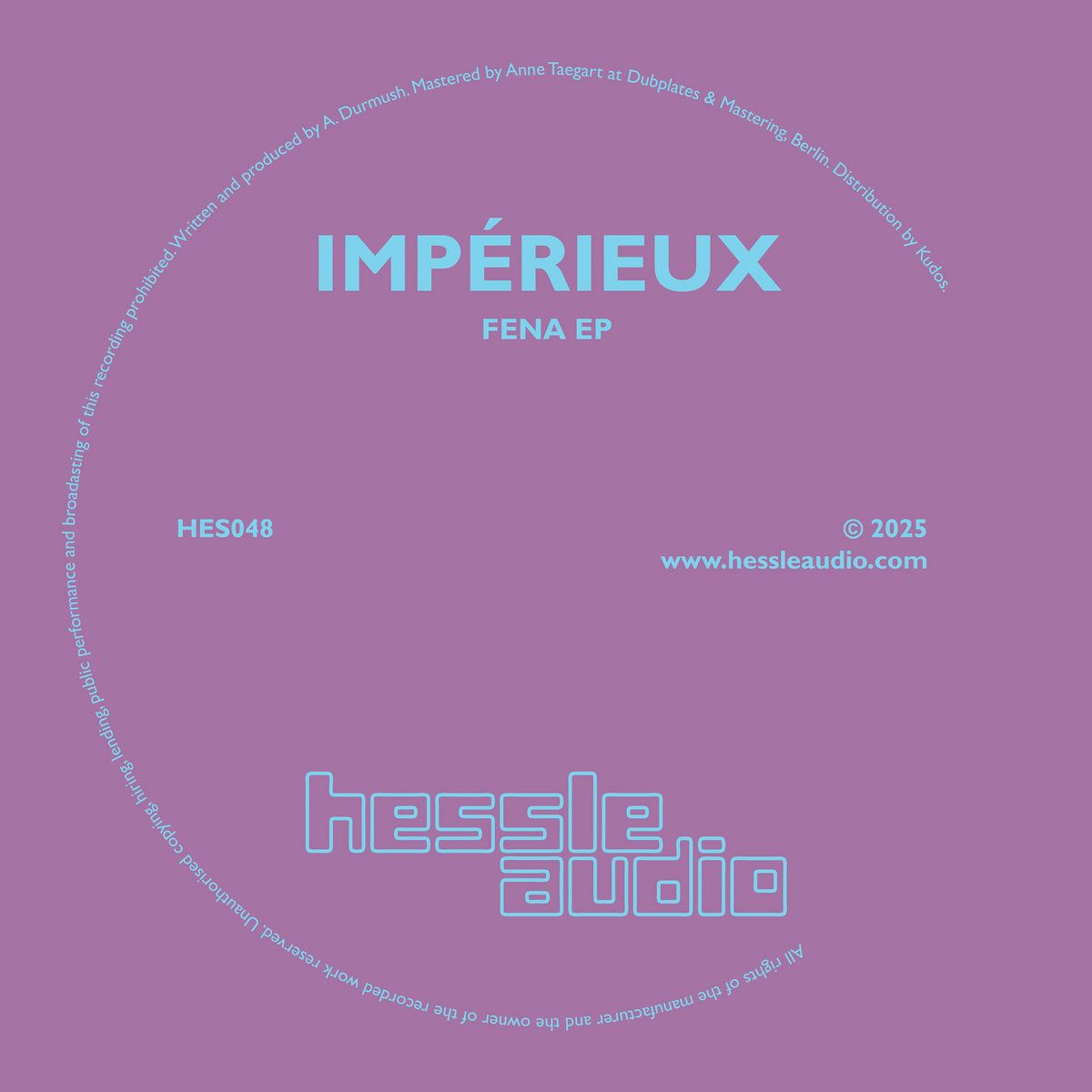 Impérieux - Fena EP | Hessle Audio (HES048)