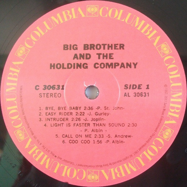 Big Brother & The Holding Company Featuring Janis Joplin