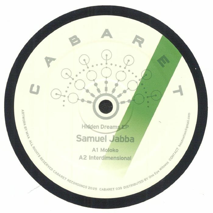 Samuel Jabba - Hidden Dreams | CABARET Recordings (CABARET039) - main