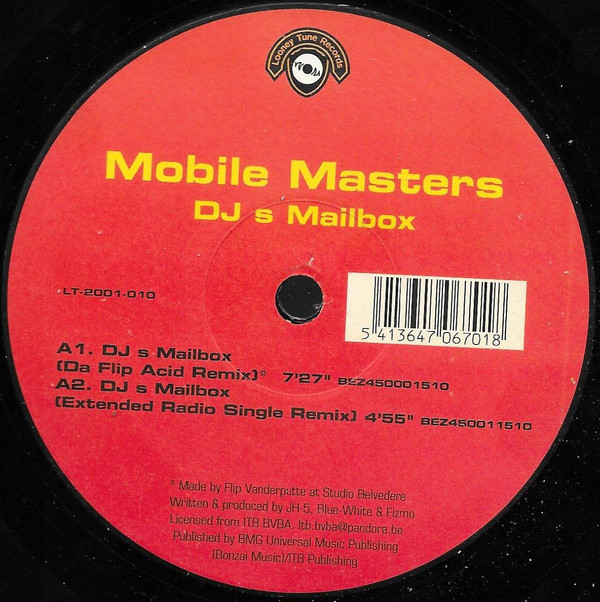Mobile Masters - DJ's Mailbox | Looney Tune Records (LT-2001-010)