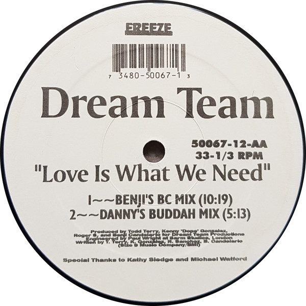 Dream Team - Love Is What We Need | Freeze Records (50067-12) - 4