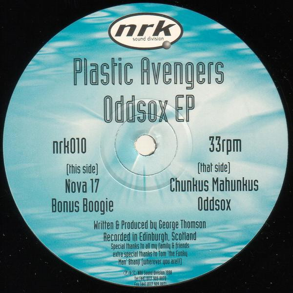 The Plastic Avengers - Oddsox EP | NRK Sound Division (nrk010) - 2