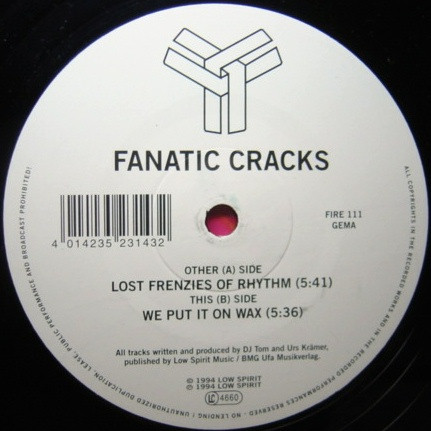 Fanatic Cracks - Lost Frenzies Of Rhythm | Fire Recordings (FIRE 111)