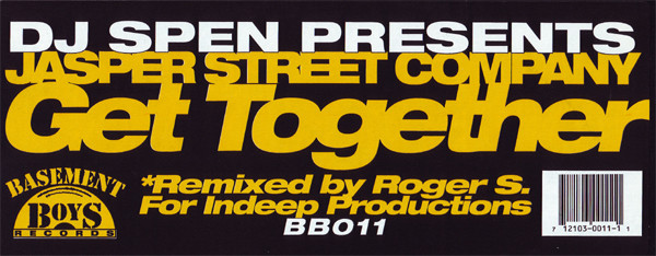DJ Spen Presents Jasper Street Company - Get Together | Basement Boys Records (BB011) - 4 DJ Spen Presents Jasper Street Company - Get Together | Basement Boys Records (BB011) - 4