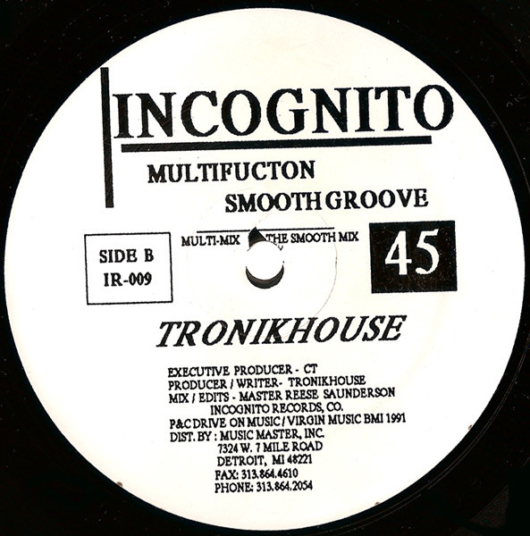 Tronikhouse - The Savage And Beyond | Incognito Records (IR-009) - 2